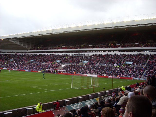 The West Stand During the Match